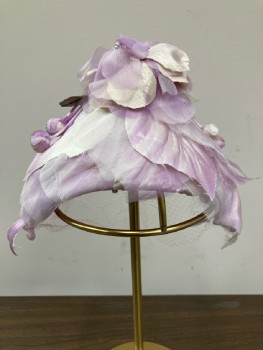N/L, Lilac/ Cream, Flower Petals