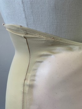 Womens, Pregnancy Belly/Pad, MOONBUMP, Beige, Latex, Spandex, S, 7-8 Months, Silicone Belly with Defined Bellybutton, Spandex Back, Hook & Eye Closures at Crotch