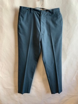 Mens, Pants, LEVI'S , Slate Gray, Polyester, 30/28, Side Pockets, Zip Front, F.F, 2 Welt Pockets