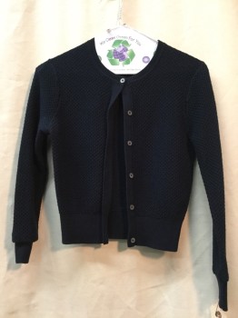 BROOKS BROTHERS, Navy Blue, Cotton, Solid, Navy, Bf