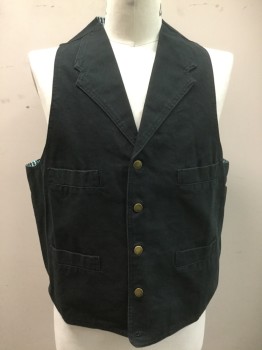SCULLY, Forest Green, Cotton, Solid, Lapels, Canvas/Duck, 5 Buttons, 4 Pockets, Adjustable Belt Center Back,
