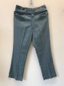 LEVI'S YOUNG MEN'S, Slate Blue, Gray, Poly/Cotton, Stripes - Vertical , Boot Cut, Wide Tab Waistband with 2 Buttons, 4 Pockets