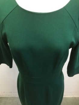 Trina Turk, Forest Green, Rayon, Polyester, Solid