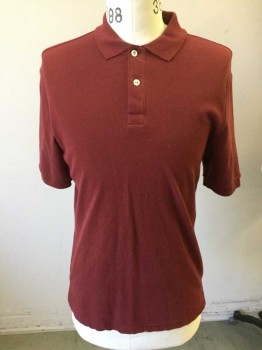 AMERICAN APPAREL , Red Burgundy, Cotton, Solid