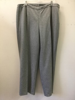 LE SUIT, Heather Gray, Polyester, Heathered, Heather Gray