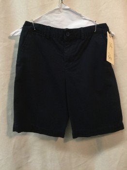 Childrens, Shorts, POLO RL, Navy Blue, Cotton, Solid, 14 Y/O, Navy