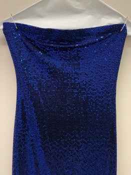 Womens, Jumpsuit, NO LABEL, Black, Blue, Nylon, Lurex, Speckled, S, Strapless, Body Con, Stretchy,