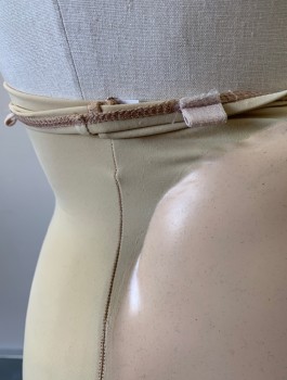 Womens, Pregnancy Belly/Pad, MOONBUMP, Beige, Latex, Spandex, S, 5-6 Months, Silicone Belly with Defined Bellybutton, Spandex Back, Hook & Eye Closures at Crotch
