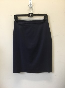 Womens, Suit, Skirt, JCREW, Navy Blue, Wool, Solid, 4, Navy