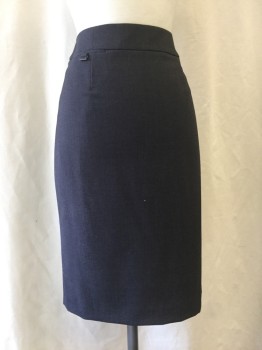 Womens, Suit, Skirt, CALVIN KLEIN, Heather Gray, Polyester, Rayon, Solid, 6, Tiny Faux Waist Pocket