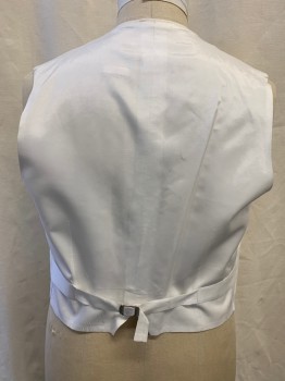 FOX911, Off White, Cotton, Wool, Pique Self Pattern, Shawl Lapel, Double Breasted,  2 Pockets, Belted Back