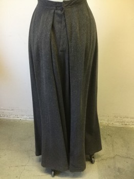 MTO, Slate Gray, Wool, Solid, Long, Distressed , Patched Holes,