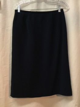 Womens, Suit, Skirt, EAST 5TH, Navy Blue, Polyester, Solid, 8, Navy