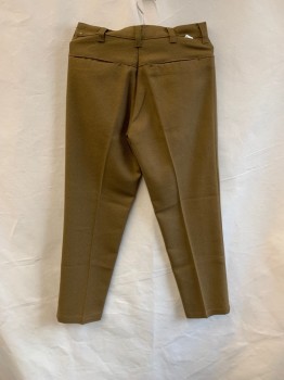 NL, Tan Brown, Cotton, Textured Fabric, Top Pockets, Zip Front, F.F, 2 Back Pockets