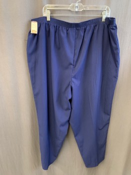 TEDDI, Navy Blue, Polyester, Solid, Elastic Waist, 2 Pockets