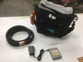Unisex, Cool Bag/Cooler, Mobile, COOLSHIRT SYSTEMS, Black, Synthetic, Solid, WE HAVE a LARGE QUANTITY of THESE AVAILABLE. MobileCool WP1 
Powered by 7.4V, use as a self contained portable cooling system. Helps to maintain a safe core body temperature
Compatible with All CoolSuits and Cooling Suits
500 Hour Pump Life