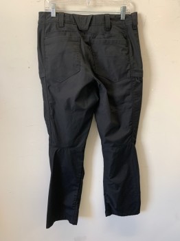 Mens, Fire/Police Pants, 5.11 TACTICAL, Black, Poly/Cotton, Solid, 34/32, Tactical Pants, Zip Fly, Belt Loops, 6 Pckts, 2 Cargo Pckts