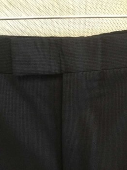 Mens, Suit, Pants, Z. ZEGNA , Midnight Blue, Lt Blue, Rayon, Stripes - Pin, Ins 31, W:34, Midnight with Light Blue Micro Pinstripe, Flat Front, Zip Fly, Tab Waist, Straight Leg