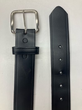 TASK FORCE, Black, Leather, Silver Open Buckle