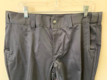Womens, Police/Fire Pants , 5.11 TACTICAL, Midnight Blue, Cotton, Solid, W. 38, 16, Flat Front, Chino 4 Pockets,