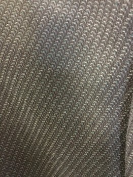 HUGO, Black, Teal Blue, Wool, Stripes - Diagonal , 2 Color Weave, Single Breasted, 2 Buttons,  3 Pockets, Notched Lapel,