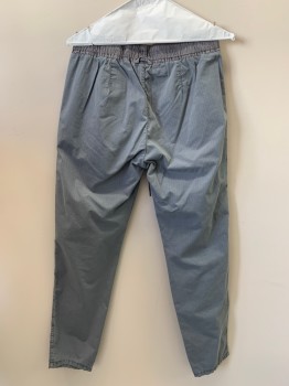 Womens, Pants, JAMES PERSE, Gray, Polyester, Solid, W30, Elastic Waist Band With D String, Side Pockets,