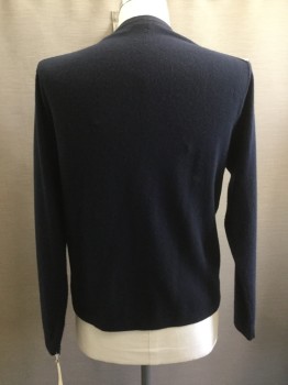 Mens, Pullover Sweater, IMPERMEABLE, Navy Blue, Gray, Cashmere, Argyle, L, V-neck, Long Sleeves,