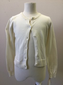 GAP, Ivory White, Cotton, Solid, Button Front,