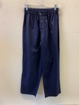 Mens, Sleepwear PJ Bottom, ANTO MTO, Navy Blue, Cotton, W24-34, Elastic Waist