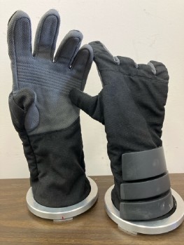 MTO, Black And Gray Gortex, with 3 Rubber Barred Gauntlet, Aluminum Ring Attaches To Space Suit