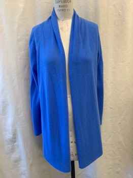 CHARTER CLUB, Baby Blue, Cashmere, Open Front