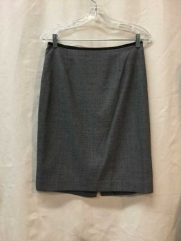 Womens, Suit, Skirt, CALVIN KLEIN, Heather Gray, Synthetic, Heather Gray