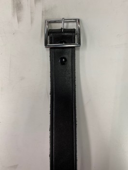 THE SUPPLY SERGEANT, Black, Leather, Solid, Silver Buckle
