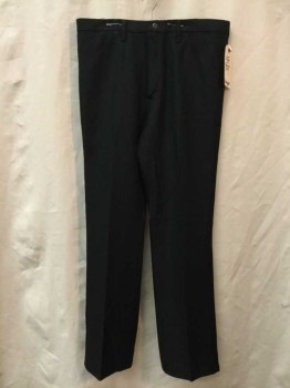 Mens, Casual Pants, WRANGLER, Black, Synthetic, Solid, 38/34, Black, Western