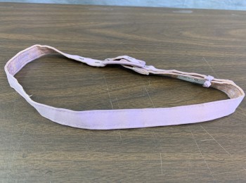 Mauve Pink, Polyester, Solid, Matching Belt To Go With Dress (CF017084) Fabric Covered, 1" Wide, Fabric Buckle
