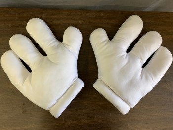 Unisex, Walkabout, MTO, White, Synthetic, Foam, Solid, M/L, Bumble Bee, Gloves