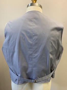 SIAM COSTUMES, Gray, Lt Gray, Wool, Stripes - Pin, Single Breasted, 4 Buttons, 4 Pockets,