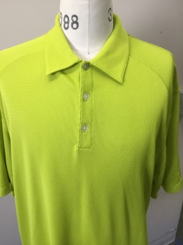 NIKE GOLF, Lime Green, Polyester, Text