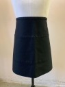 UNCOMMON THREAD, Black, Poly/Cotton, Solid, 2 Pockets,